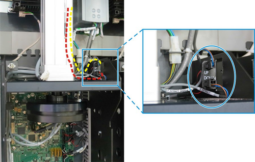 Lead screw cable connections | HP® Customer Support