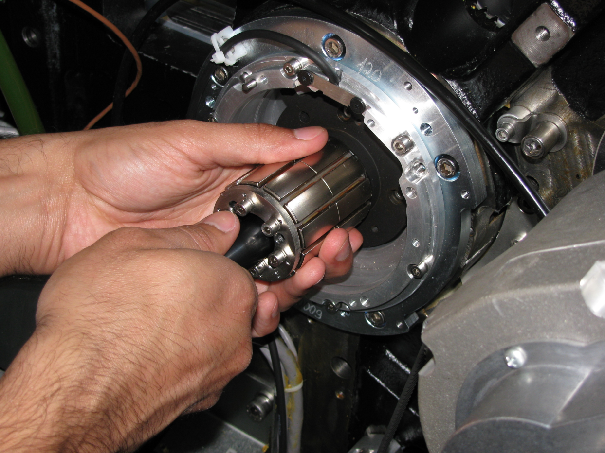 Installing the new drum and bearings HP® Support