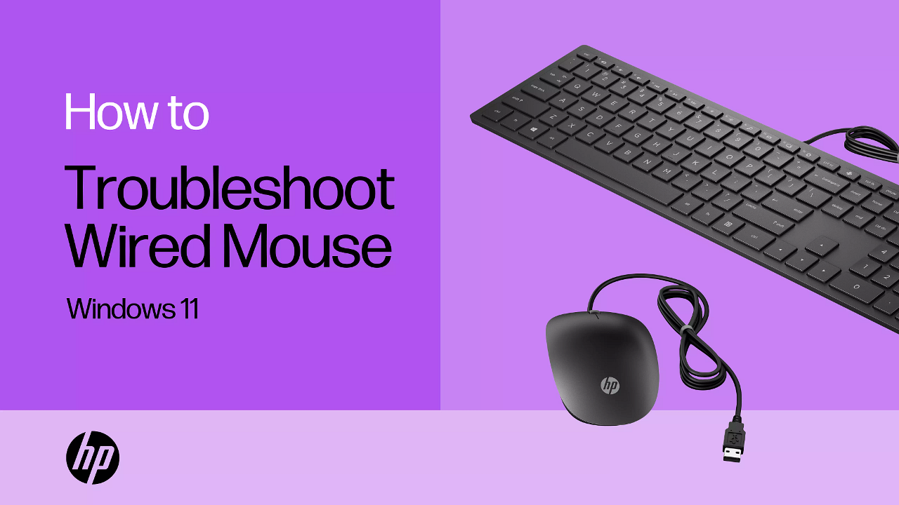 HP PCs - Troubleshooting wired mouse problems | undefined