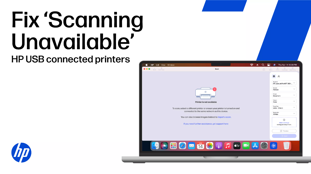 HP printers - Printer is not available when attempting to scan (Windows ...