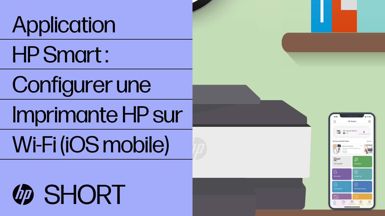 Configurer l imprimante hp avec hp smart et activer hp si inclus ios 
