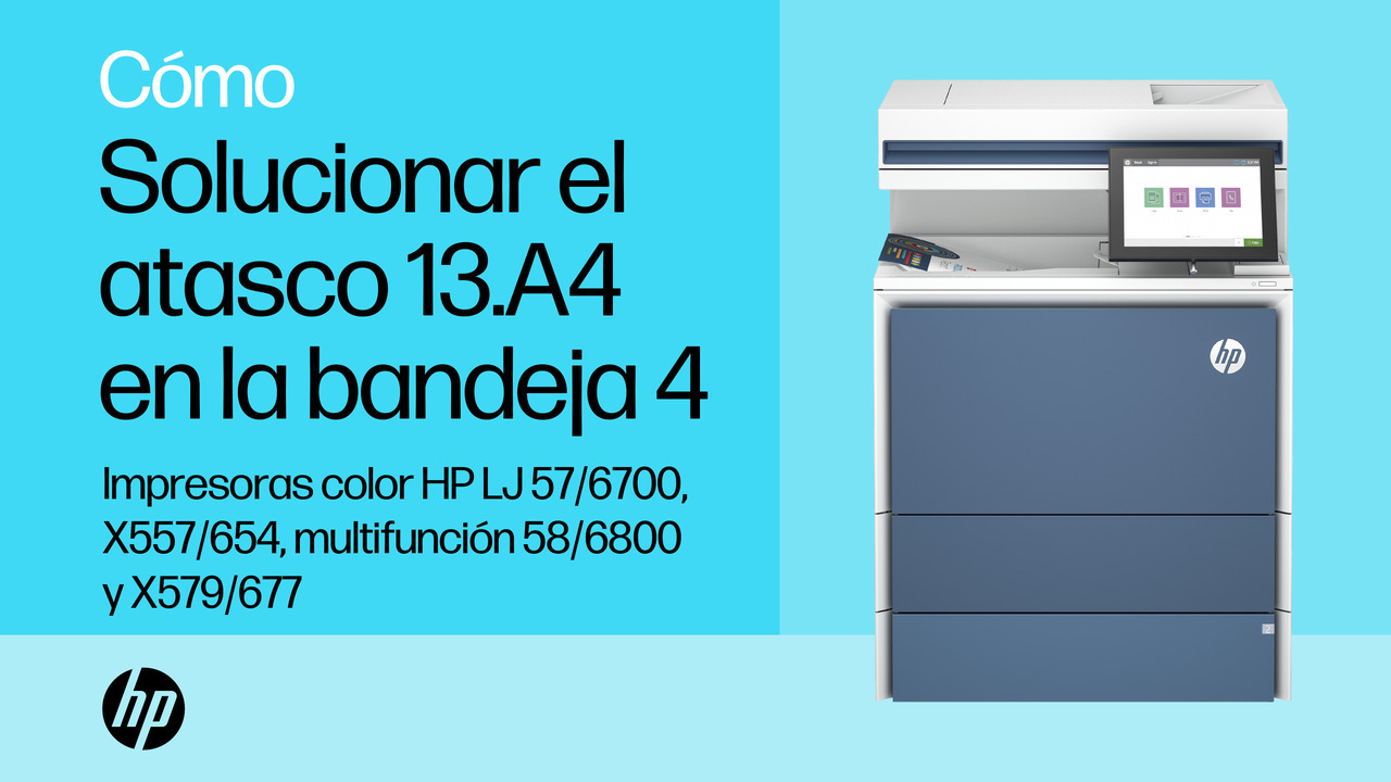 Impresoras a color HP LaserJet Enterprise 5700, 6700, 6701, X557 ...