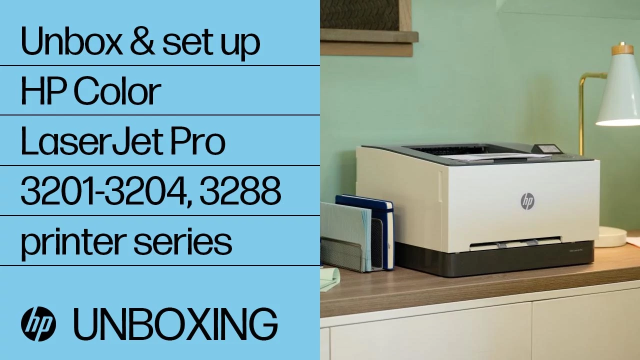 HP Color LaserJet Pro 3202dw Setup | HP® Support