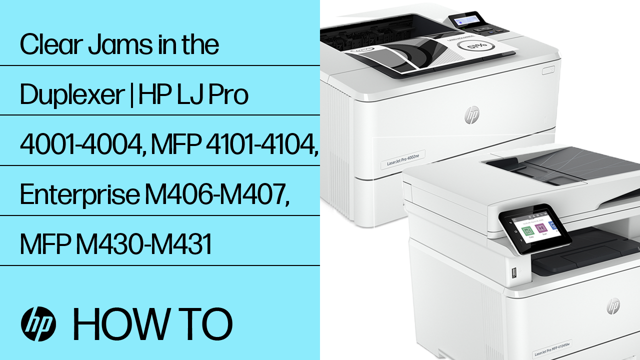 HP LaserJet Pro 4001-4004、MFP 4101-4104 - 13.14, 13.15 両面印刷