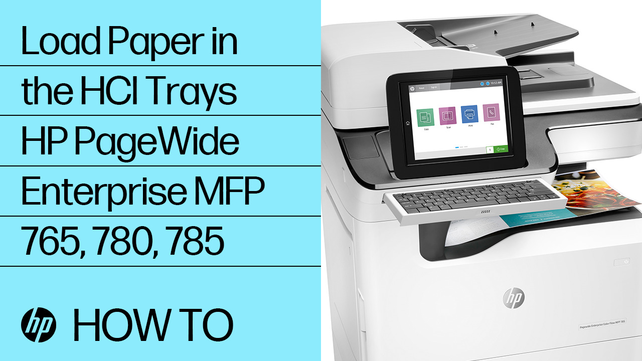 HP PageWide - Videos on how to clear jams, install cartridges, load ...