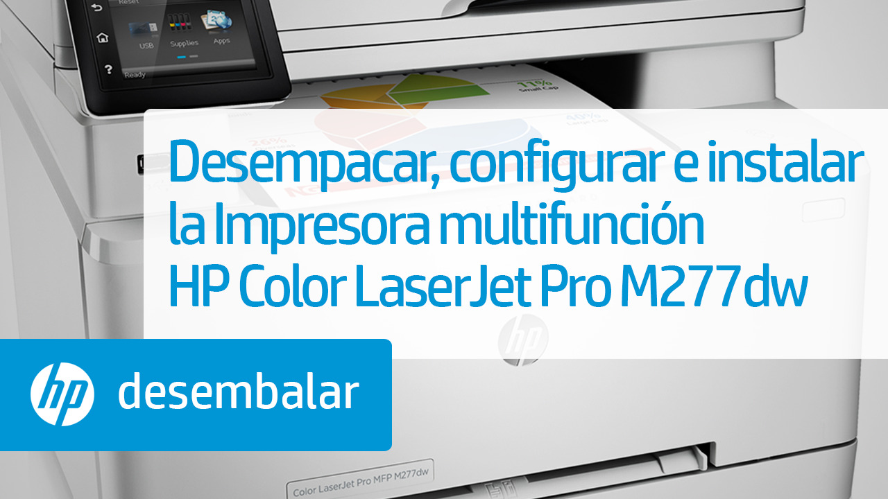 Hp Color Laserjet Pro Mfp M277dw Fax Einrichten HP Color LaserJet Pro MFP M277dw : configuración | Soporte de HP®