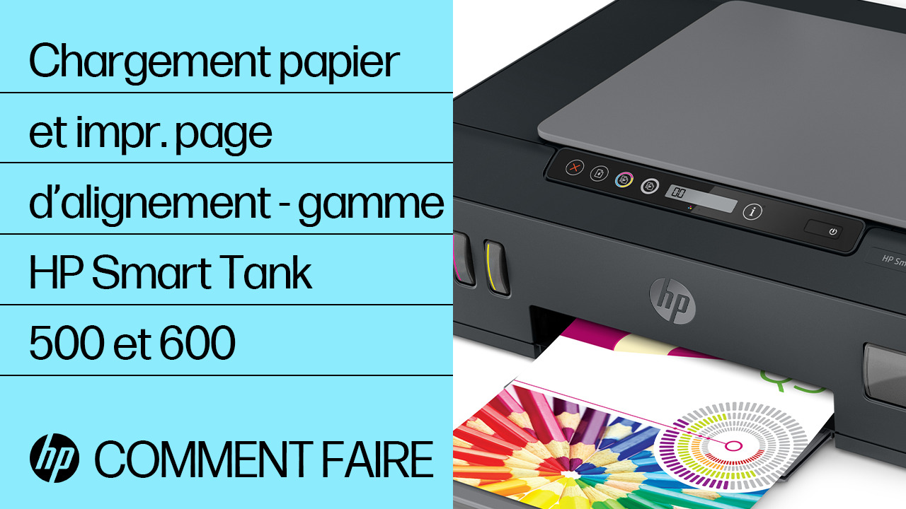 Gamme d'imprimantes tout-en-un sans fil HP Smart Tank 510 Installation