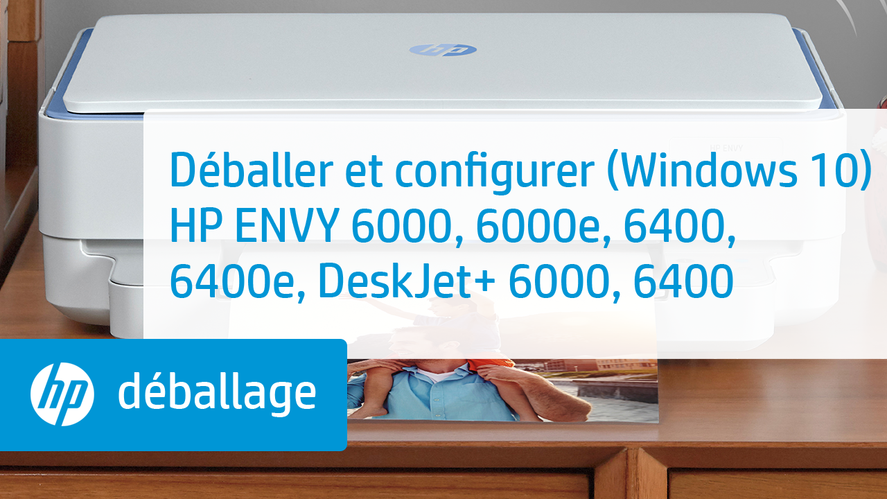Gamme d'imprimantes tout-en-un HP ENVY 6000 Installation | Assistance HP®