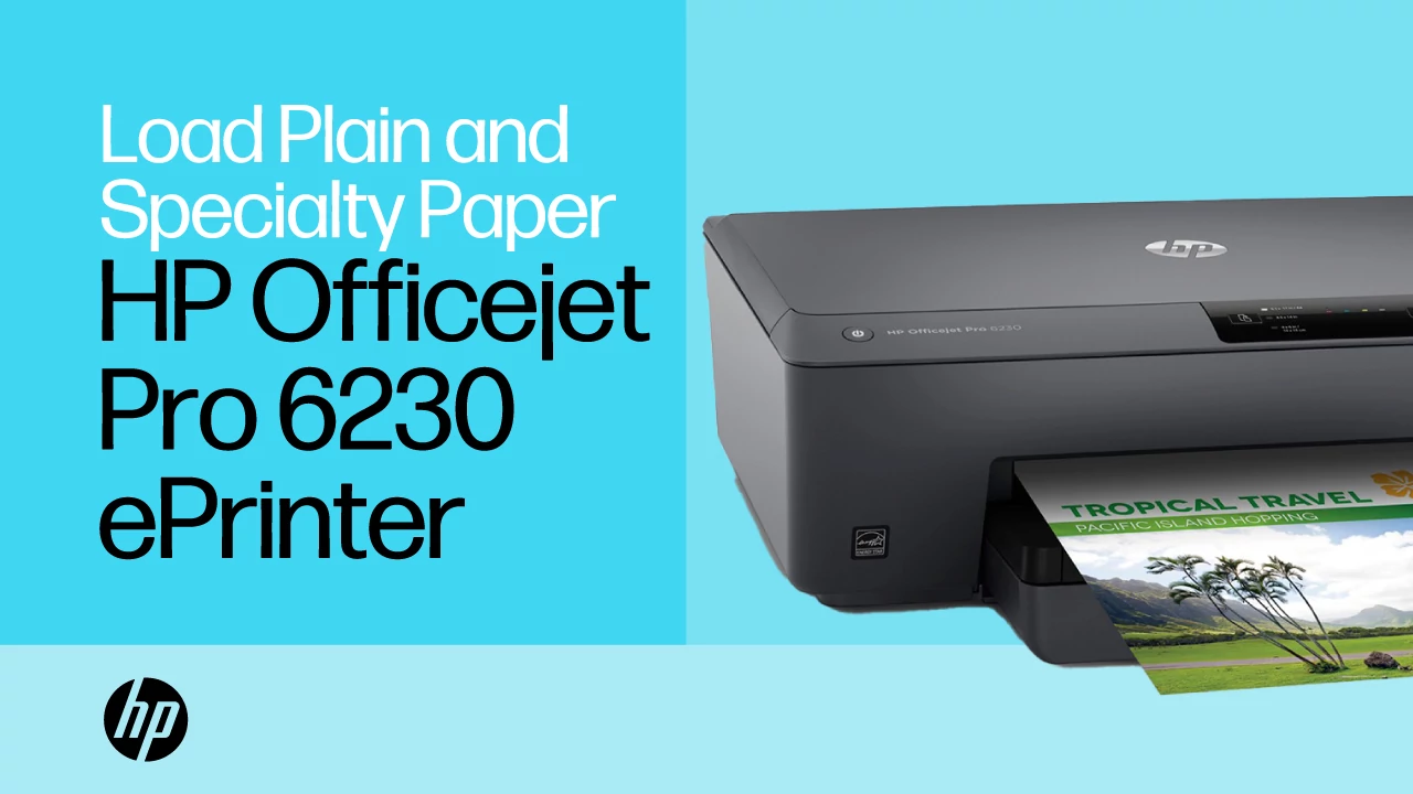 HP OfficeJet Pro 6230 ePrinter Setup | HP® Support
