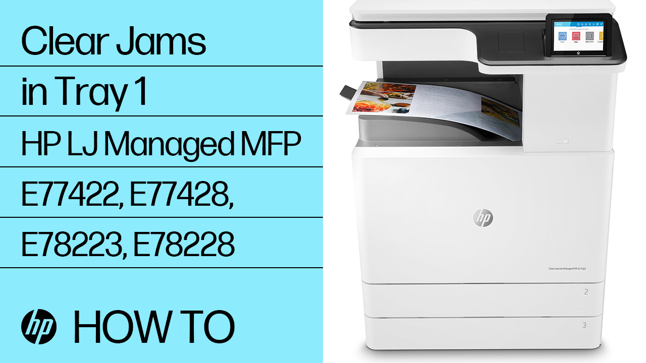 HP LaserJet Managed MFP E72425, E72430, E77422, E77428, E78223