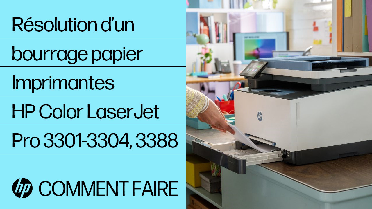 Imprimantes multifonction HP Color LaserJet Pro 3300 — Erreur de ...
