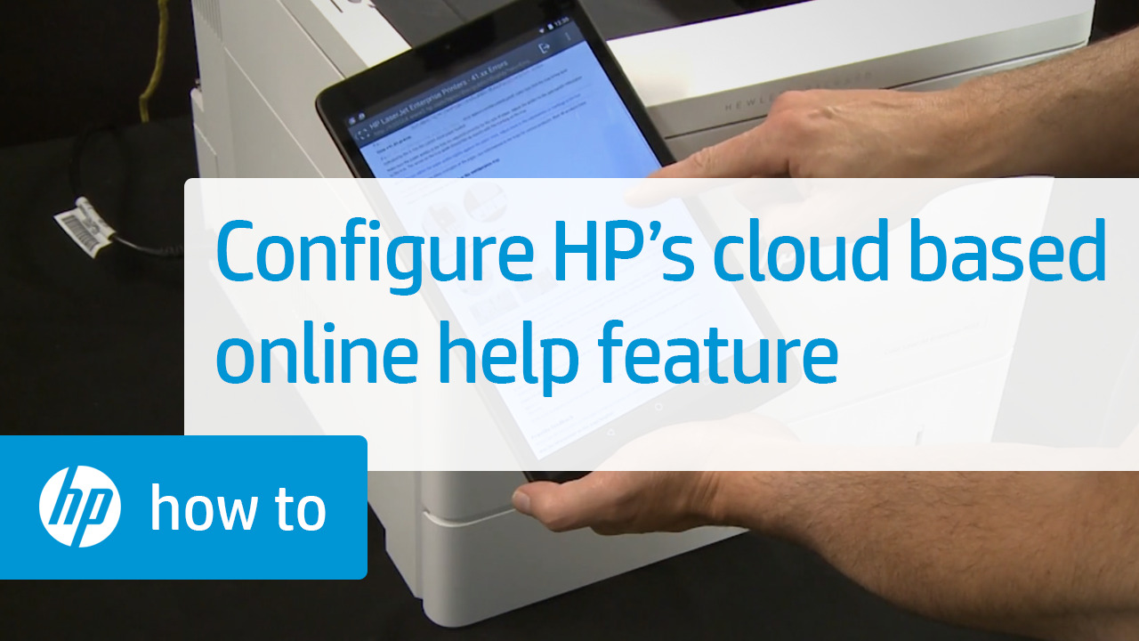 HP LaserJet Enterprise、HP PageWide Enterprise - 设置和配置 HP 联机帮助 | HP® 支持