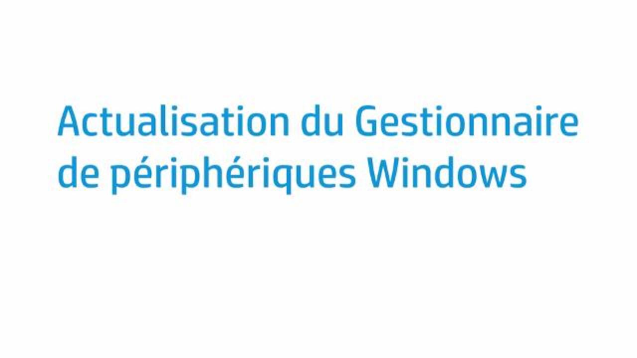 Imprimantes HP - Le message 