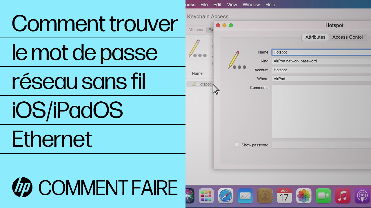 Trouver le mot de passe ou le code PIN d'un réseau sans fil pour ...