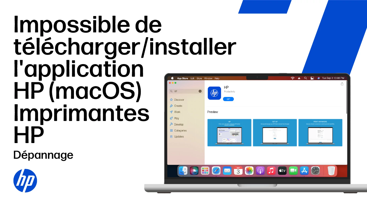 Impossible de télécharger et d'installer l'application HP | Assistance HP®
