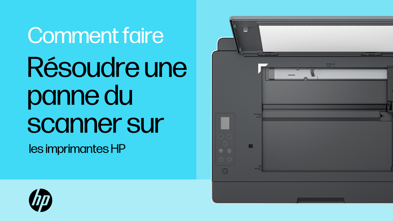 Erreur d'échec du scanner sur les imprimantes HP (Windows, macOS