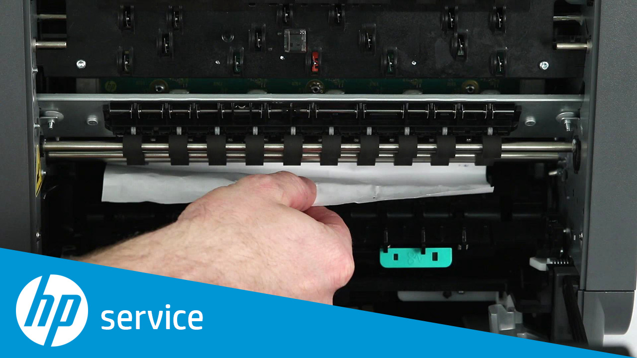 HP PageWide Enterprise Color 556, MFP 586 - 15.B0, 15.C0, 15.D0 jam ...