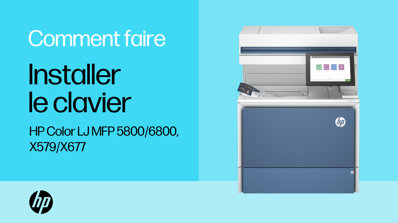 HP Color LaserJet Enterprise MFP 5800, 6800, X57945, X677 - Retrait et ...