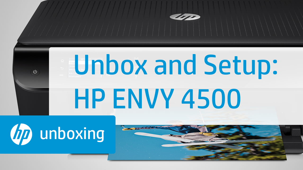 HP ENVY 4504 e-オールインワン プリンター セットアップ | HP®の