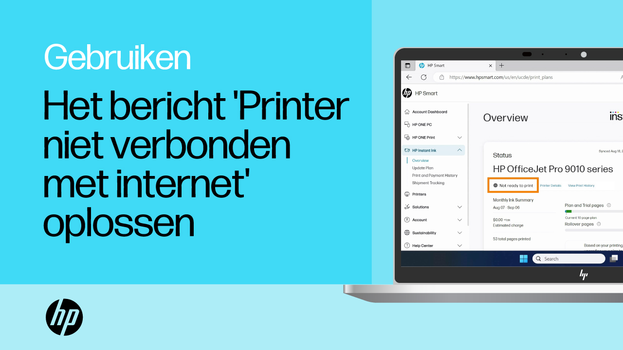 Problemen met Instant Ink cartridges en printers oplossen | HP