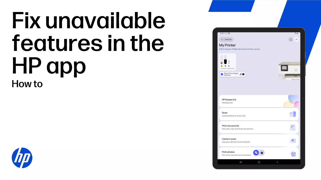 HP printers - 'Feature Unavailable' displays in HP app when scanning ...