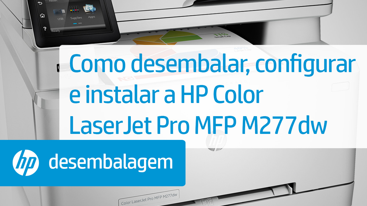 Hp Color Laserjet Pro Mfp M277dw Treiber Win 10 HP Color LaserJet Pro MFP M277dw Configuração | Suporte HP®
