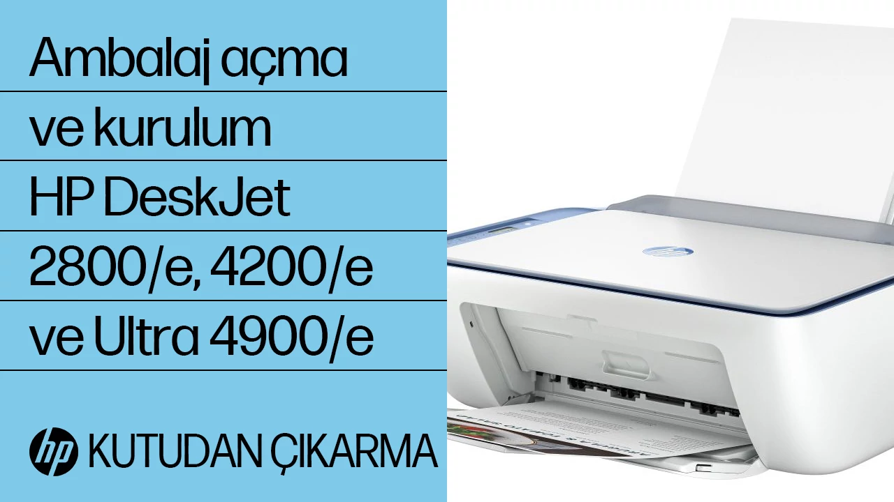 HP DeskJet Ink Advantage 4278 All-in-One Yazıcı Kurulum | HP® Destek