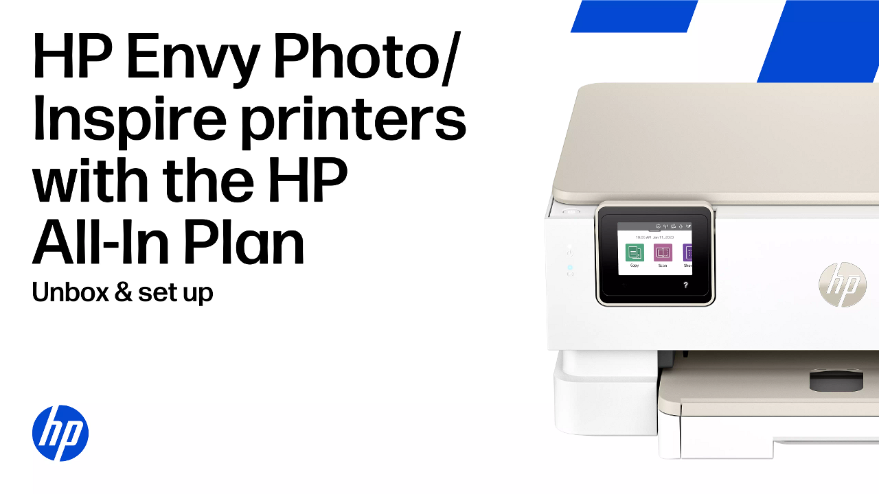 HP Envy Photo 7200r All-in-One Printer series Setup | HP® Support