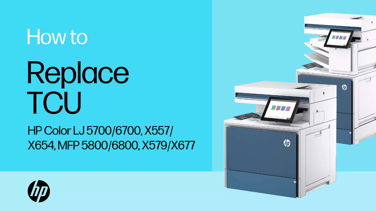HP Color LaserJet 5700, 5800, X57945, X557 - Removal and replacement ...