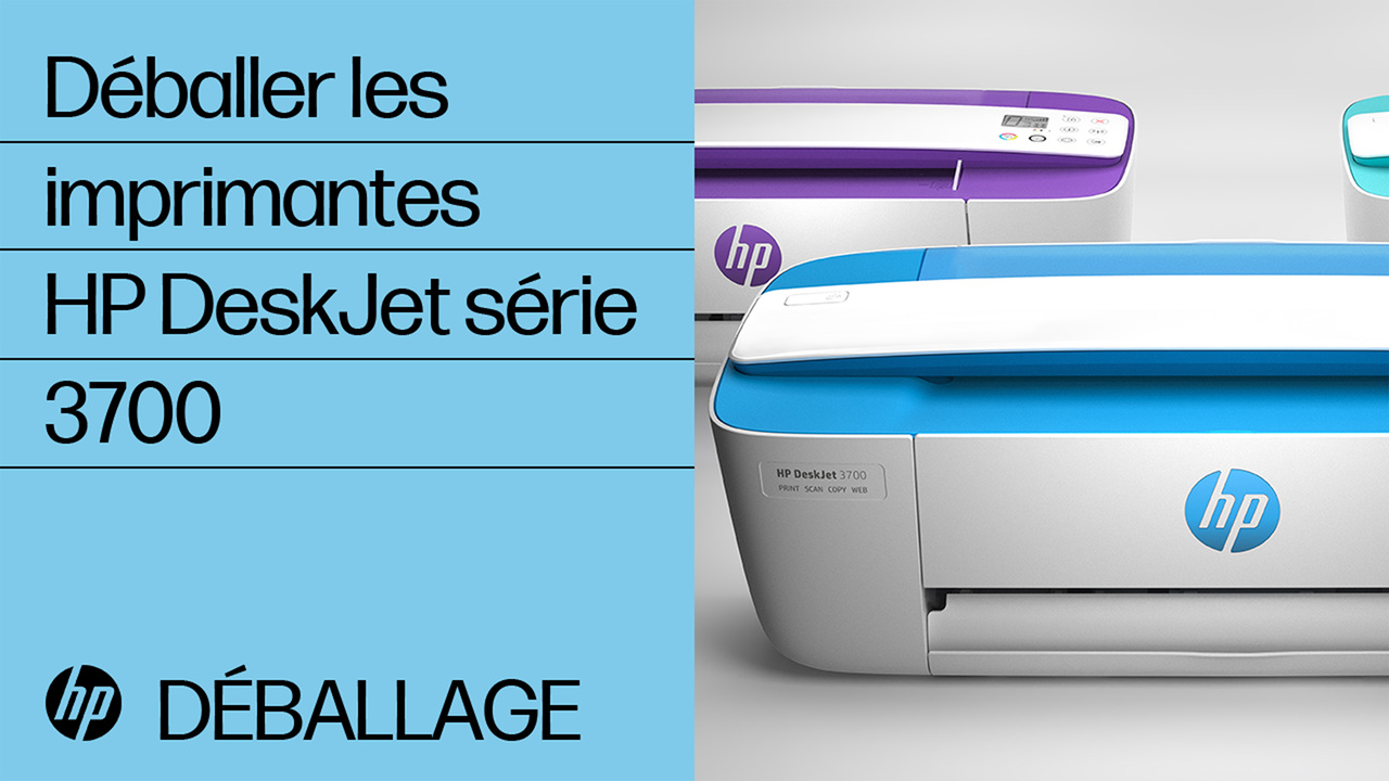 Imprimante tout-en-un HP DeskJet 3720 Installation | Assistance HP®