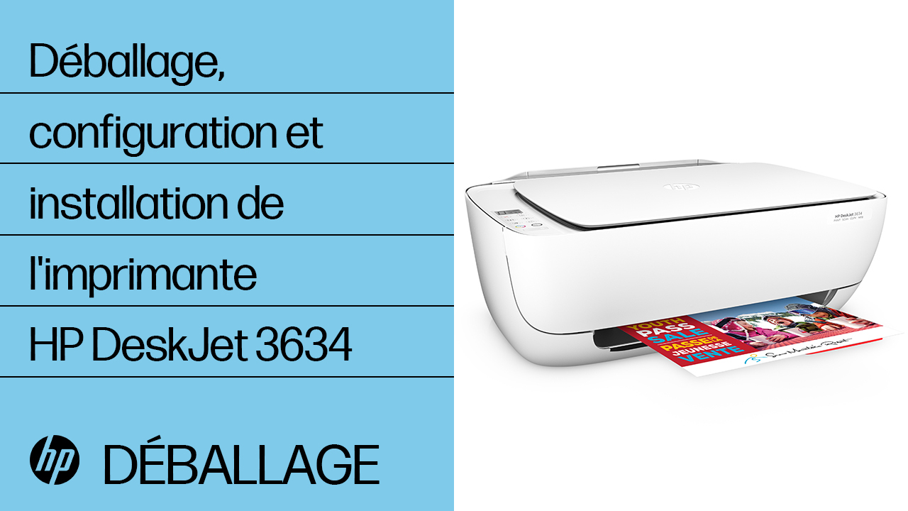 Imprimante tout-en-un HP DeskJet 3639 Installation | Assistance HP®