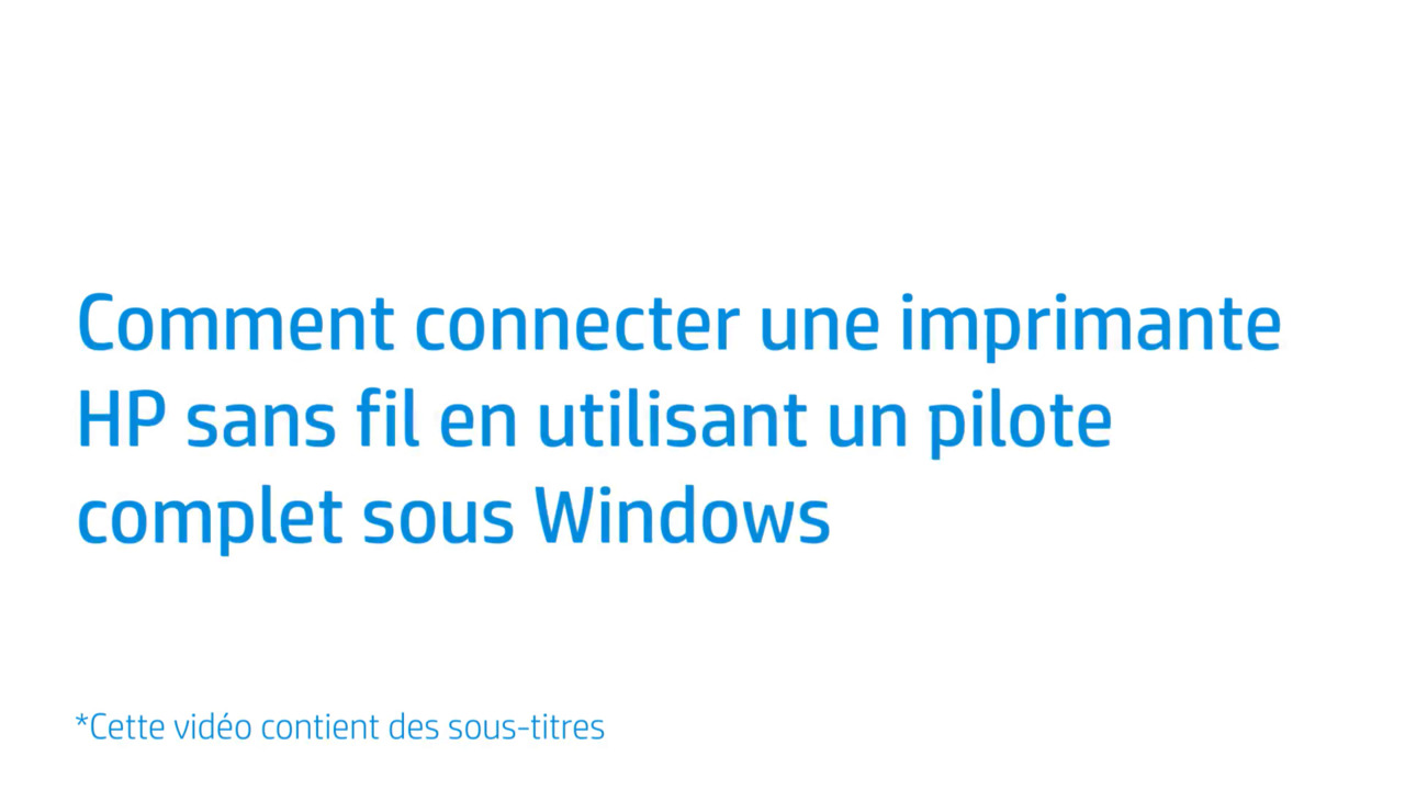 Imprimante tout en un hp envy 6030e t l chargement de logiciels et