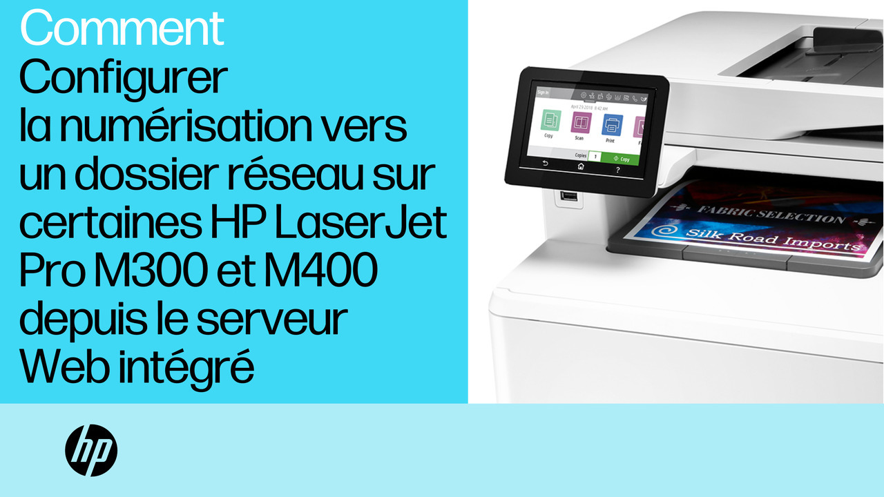 Imprimante multifonction HP LaserJet Pro MFP – Configuration de la